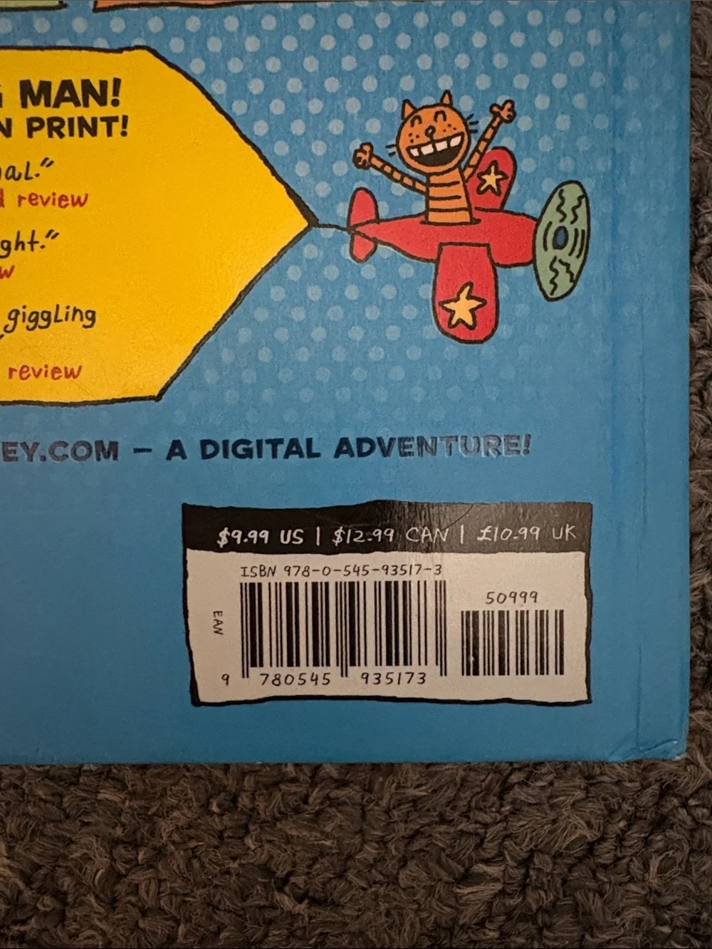 Dog Man: Lord of the Fleas Hardcover Book